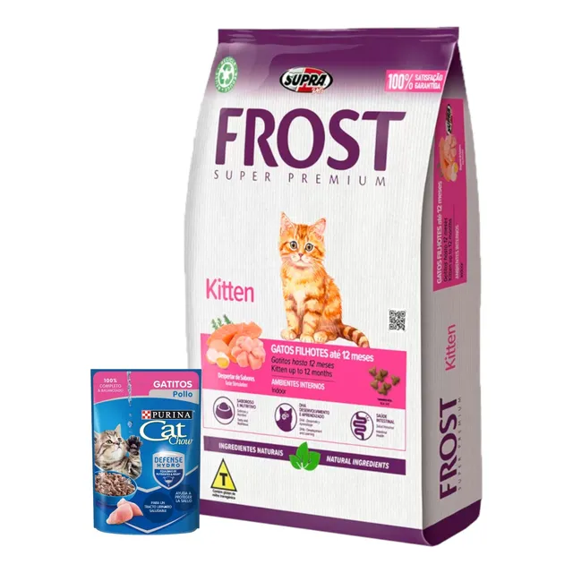 Frost Gato Cachorro Kitten 7,5k+ Promo Ver Foto+envío Gratis