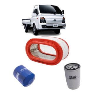 Kit Revisão Filtros Wega Hr Euro V 2.5 16v Diesel 2013/2015 Kit Revisão Filtros Wega Hr Euro V 2.5 16v Diesel 2013/2015