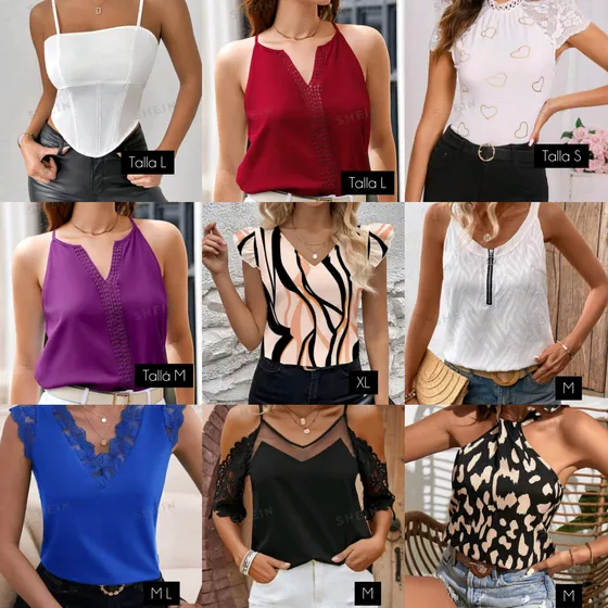 Blusas Camisas Shein Para  Damas De Vestir Elegantes