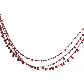 Collar De Resina Con Forma De Gota De Sangre Con Colgante Ún Collar De Resina Con Forma De Gota De Sangre Con Colgante Ún