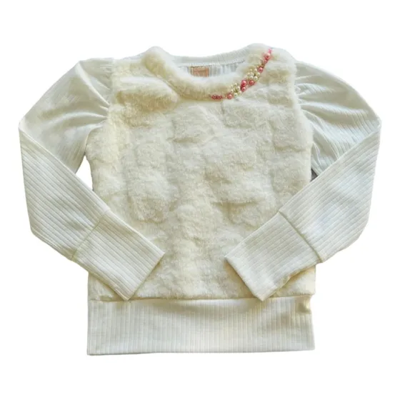 Blusa Infantil Gola Perola