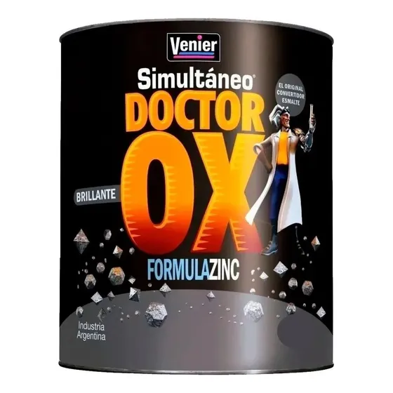 Convertidor Esmalte 2 En 1 Simultaneo Venier Brillante 4lts