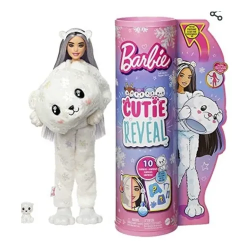 Muñeca Barbie Fashion Cutie Revel Oso Polar