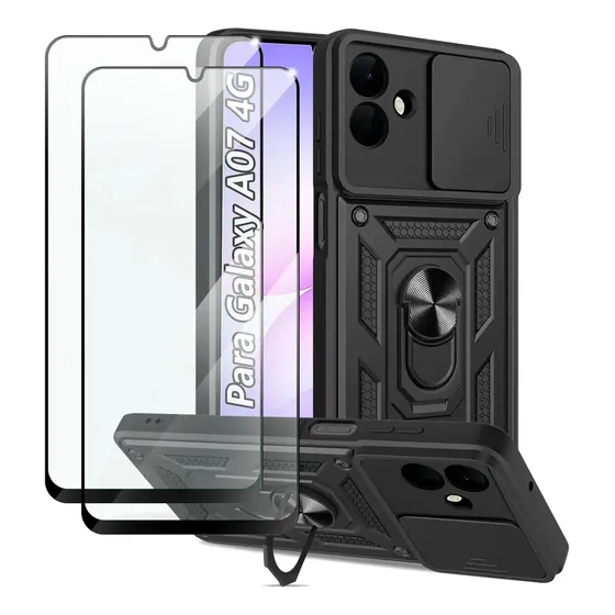 Capinha Capa Para Samsung Galaxy A07 4g Armadura +2 Película