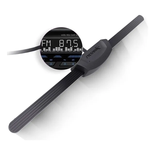 Antena Am Fm Veicular Stetsom Interna Amplificada Universal