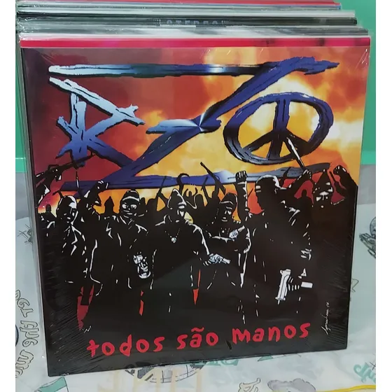 Rzo Todos São Manos Vinil Lp Duplo Nacional Intacto Gatefold
