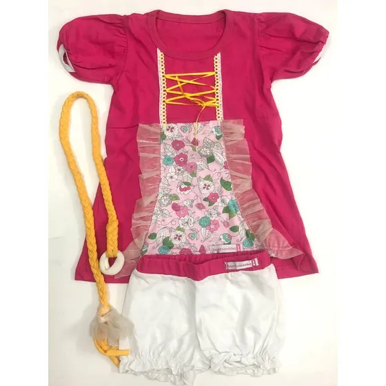 Pijama Nena Verano Rapunzel Rayos Y Centellas Pri01