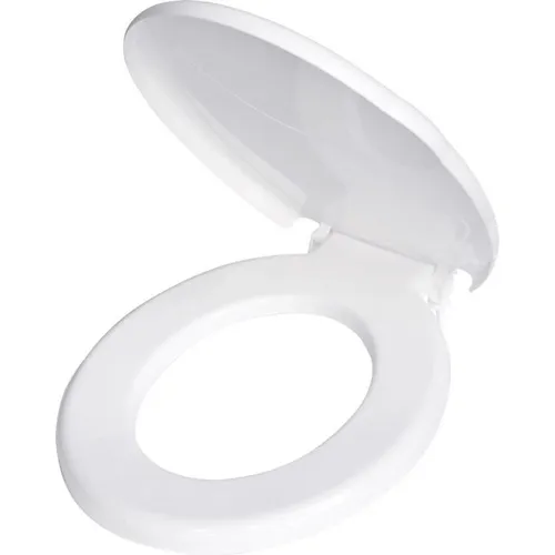 Asiento Tapa Inodoro Universal Blanco Premier Krona 0680 Pvc