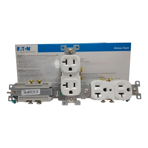 Toma 270 Eaton 20 Amp/125v Caja X 10 Unidades