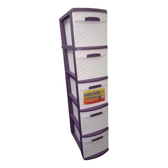 Gavetero Junior 5 Niveles- Diseño Rattan