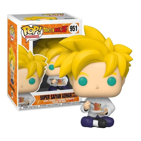 Boneco Funko Pop Super Saiyan Gohan Noodles 951 Dragonball Z