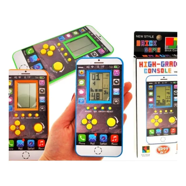 Tetris Celular Clásico Juego Consola Retro Atari Juguete Ni