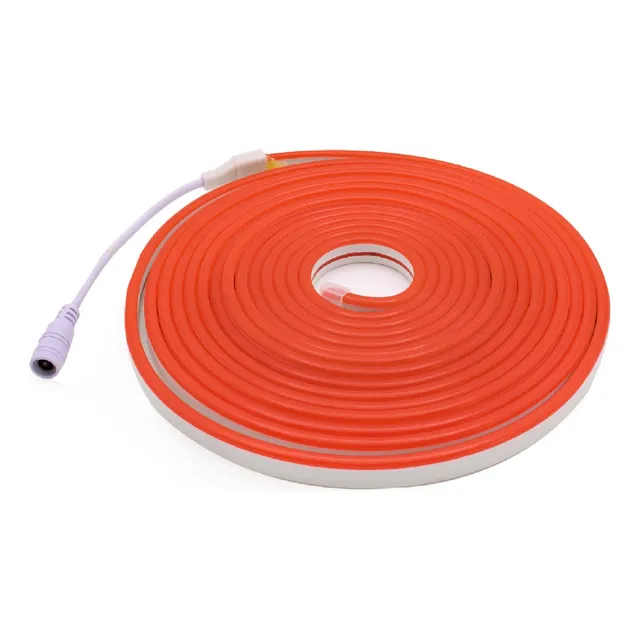Manguera Cinta Led Neon 5m Color Rojo  220v 
