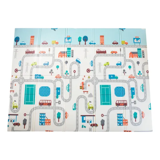 Alfombra De Gateo Antigolpes Plegable 180x200cm