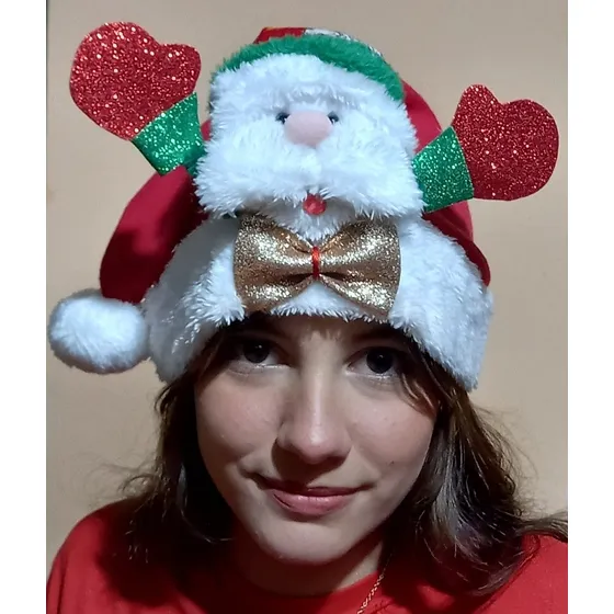 Gorros Navidad Fiestas Navideños, Santa, Reno, Muñeco Nieve.