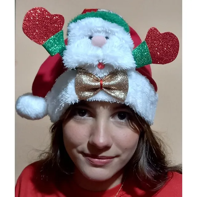 Gorros Navidad Fiestas Navideños, Santa, Reno, Muñeco Nieve.