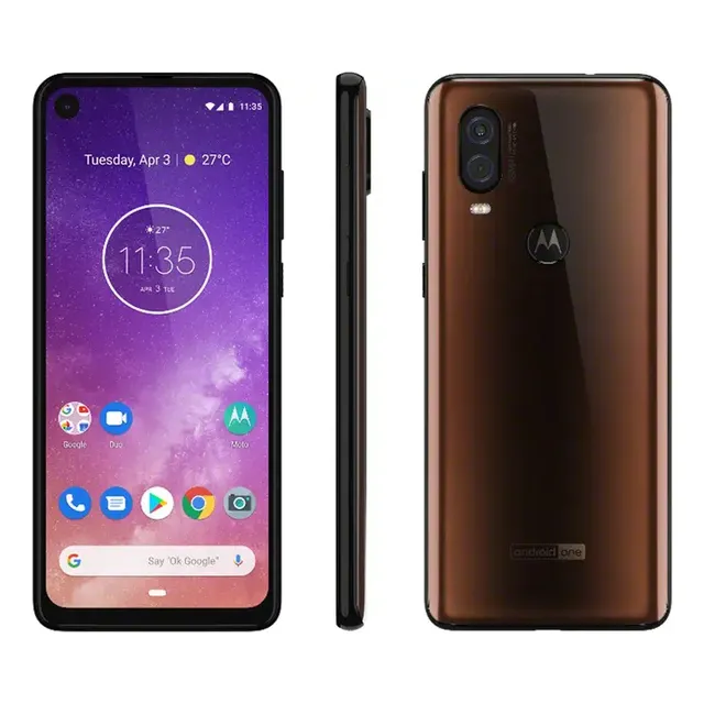 Celular Moto One Vision 128gb Bronze Bronze