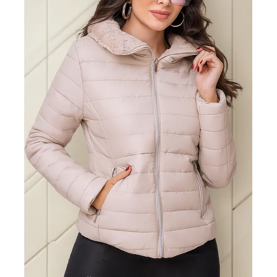 Chaqueta Lorena Beige Para Mujer Croydon