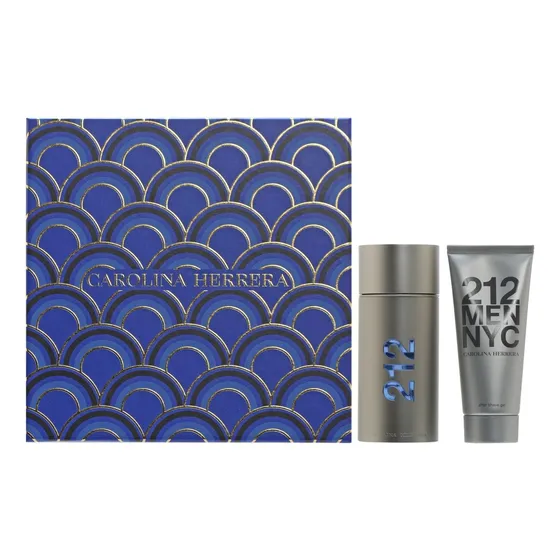 Cofre Carolina Herrera 212 Nyc Men  Edt 100ml+after Shave