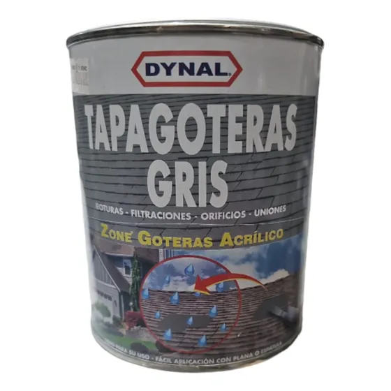 Tapagoteras Acrilico Gris 1/4 Gl Dynal
