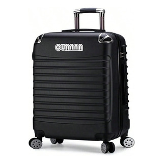 Maleta Viaje 24in Quanna Duradera Ligera Doble Rueda De 360°asa Telescópica Y Candado De Seguridad Material Abs Ultra Resistente Cabina Equipaje De Mano-negro Maleta Viaje 24in Quanna Duradera Ligera Doble Rueda De 360°asa Telescópica Y Candado De Seguridad Material Abs Ultra Resistente Cabina Equipaje De Mano-negro