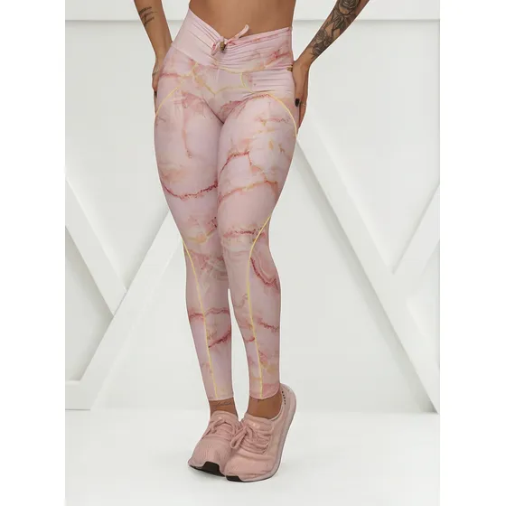 Legging Moving Modeladora Com Empina Bumbum Estampada