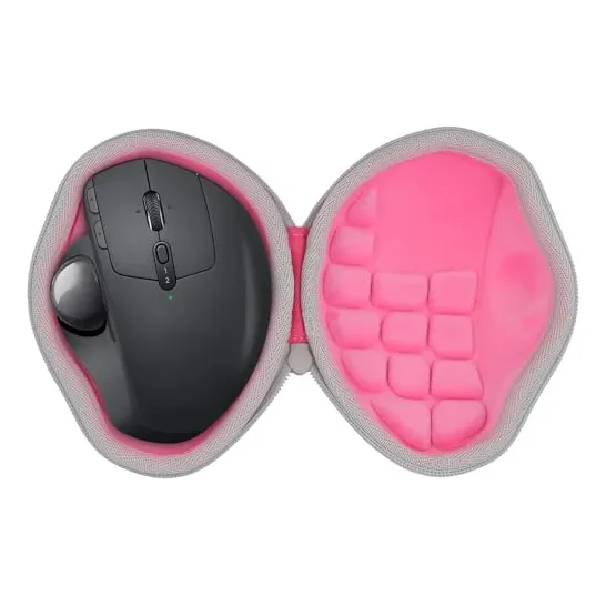 Funda Rigida Para Mouse Logitech Mx Ergo Trackball  Rosa