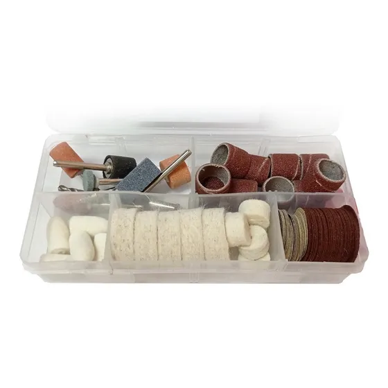 Kit De 100 Accesorios Para Minitorno Caja - Electroimporta -
