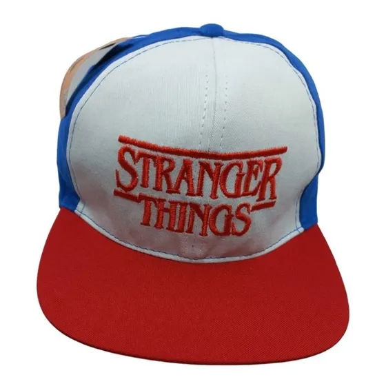 Bone Stranger Things Bordado Em Alto Relevo Com Regulador