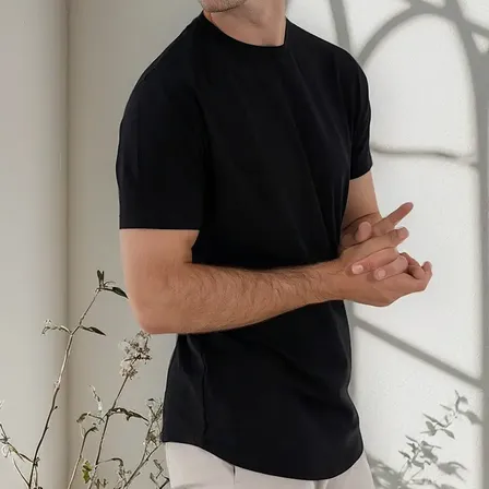 Camiseta Tech Modal Masculina Básica Anti Odor Não Amassa