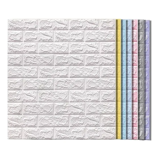 Panel Adhesivo En 3d, Tipo Ladrillo Textura Realista X 20