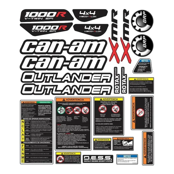 Can-am Outlander Xmr 1000r Gorila