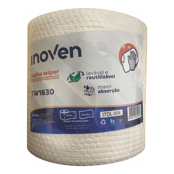 Toalha Descartável Manicure 16x30cm - Alta Absorção - 150un