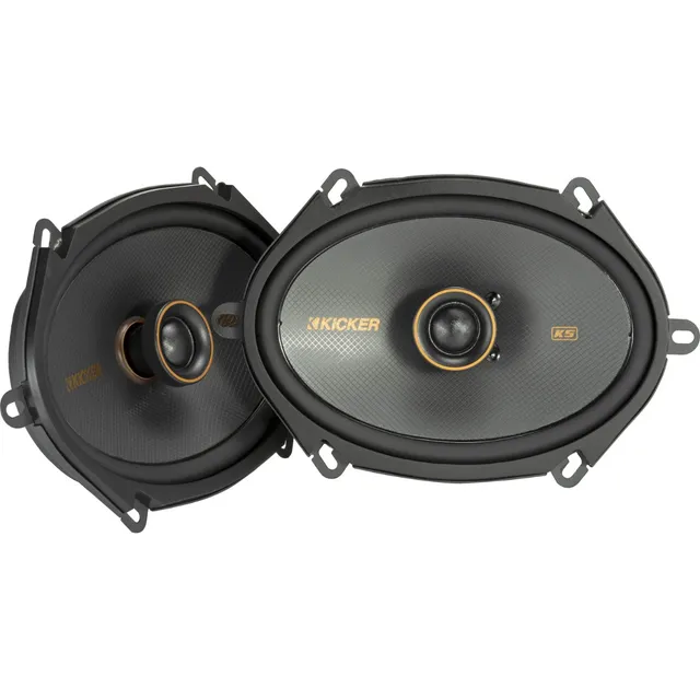 Bocinas Kicker 6x8 5x7 Pulgadas 47ksc6804 Ksc680 150 Watts Color Gris oscuro