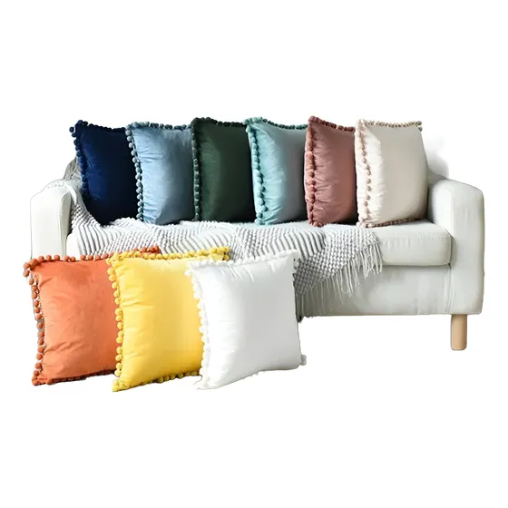 Fundas De Cojines  Variedad De Colores 45*45 Cms