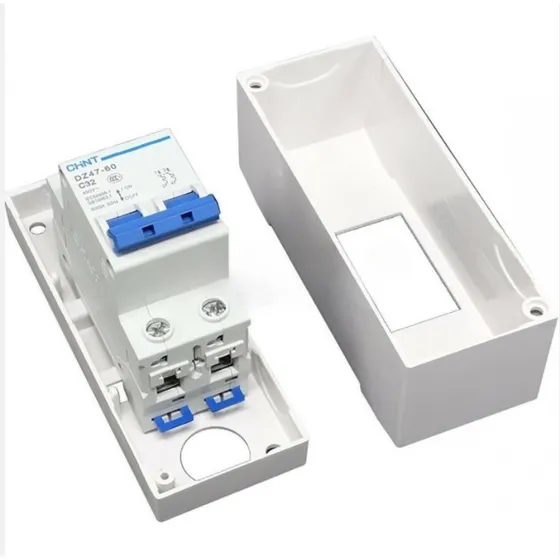 Caja Para Breaker Plástica De 2 Polos Ad2-2p Andeli