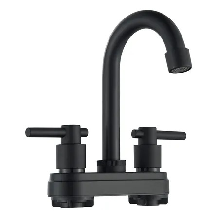 Mezcladora Llave Grifo Bicomando Negro Mate Lavabo Baño Alta Calidad Qulenchhyl Diseño Moderno Construcción Resistente Ideal Para Hogar, Oficina Y Hotel Mezcladora Llave Grifo Bicomando Negro Mate Lavabo Baño Alta Calidad Qulenchhyl Diseño Moderno Construcción Resistente Ideal Para Hogar, Oficina Y Hotel