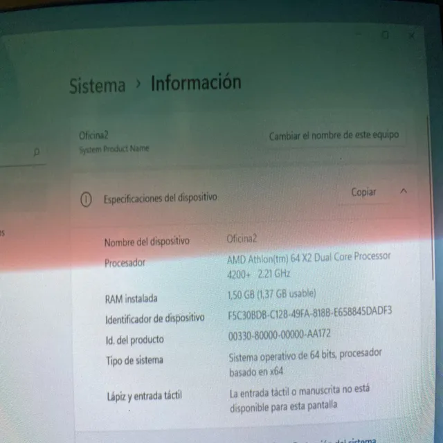 Computadora De Escritorio Amd Athlon Ii 1tb De Disco