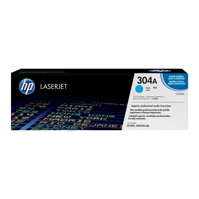 Toner 304 304a Hp Cc531a Cp 2025 Cm 2320 Cian  Factura A Y B
