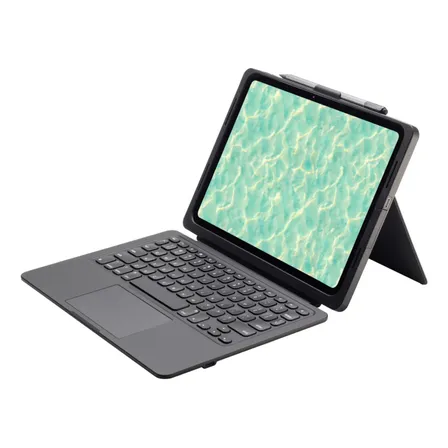 Teclado Con Funda Pro Keys Connect Para iPad 11 (a16) Negro
