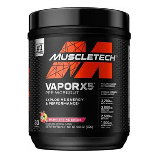 Pre Treino Vapor X5 - Muscletech 30 Serv ( 272g ) Importado Pre Treino Vapor X5 - Muscletech 30 Serv ( 272g ) Importado
