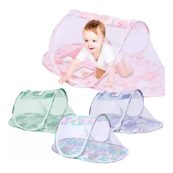 Mosquitero Portátil Plegable Para Bebé Toldilllo De Viaje 
