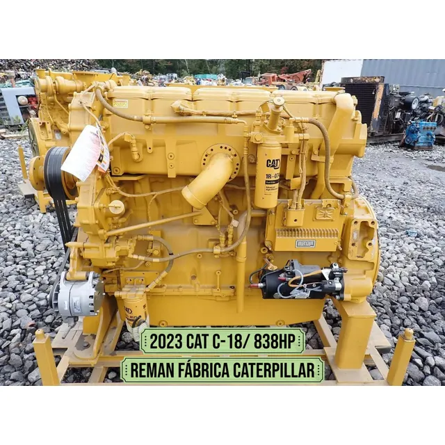 2023 Motor Caterpillar C-18 Con 838hp Reman Fábrica