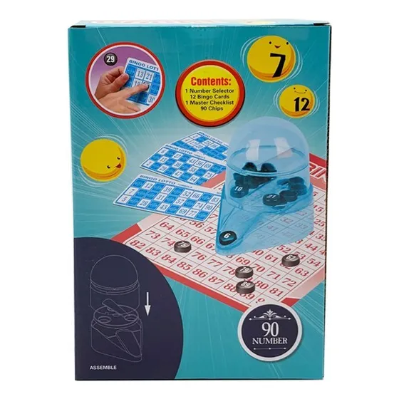 Juego Mesa Bingo En Caja