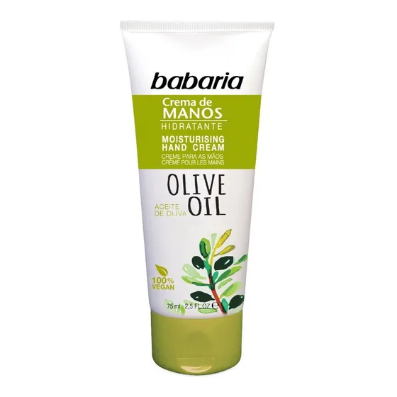 Crema De Manos Con Aceite De Oliva Babaria 75 Ml