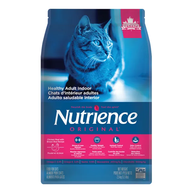 Nutrience Indoor Pollo Arroz Integral Alimento Gatos Adultos