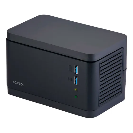 Regulador De Voltaje Acteck Rv1200 1200va 8 Contactos 2 Usb