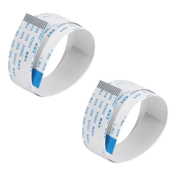 2x Cabo Flat Para Câmera Raspberry Pi B / B+ 15 Vias - 50cm