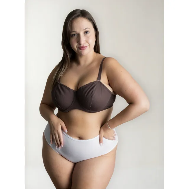 Sostén Con Aro Talle Grande Plus Size Copa C, D Y E