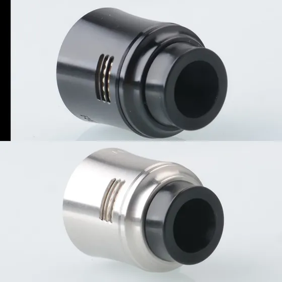Atomizador Acero Inoxi Ss 24mm Recurve Rda 2 Escoger Sellado Plata Ss